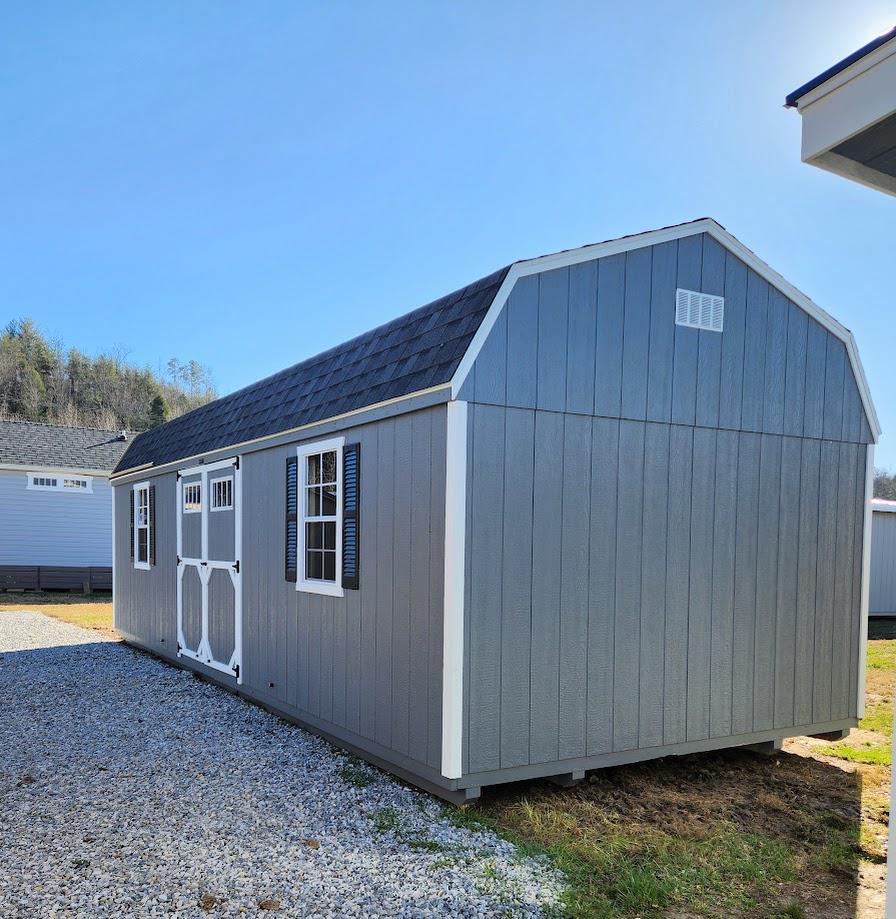 SAVE $1,139 OFF! - 12x28 BARN w/TECH-SHIELD - $10,254 or $405 DN - $405/MO RTO - NO CREDIT CHECK - EVERYONE APPROVED!
