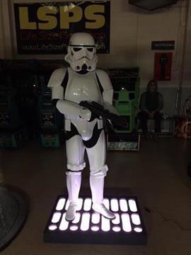 Life Size Star Wars Stormtrooper with Blaster Full Size