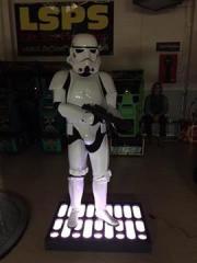 Life Size Star Wars Stormtrooper with Blaster Full Size