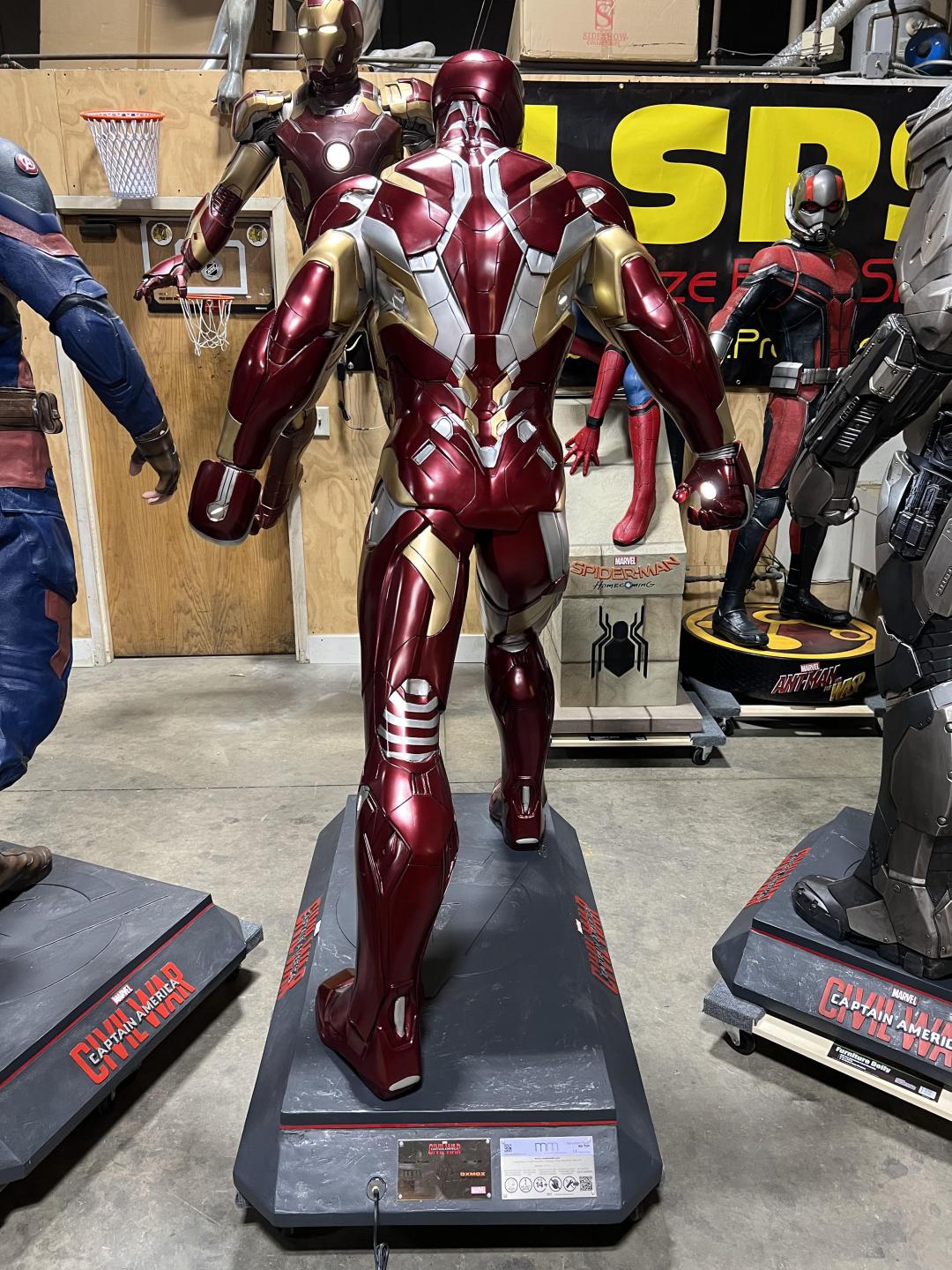Marvel “Captain America: Civil War” 3 Piece Set War Machine Ironman
