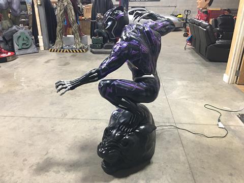 Life Size Marvel Black Panther