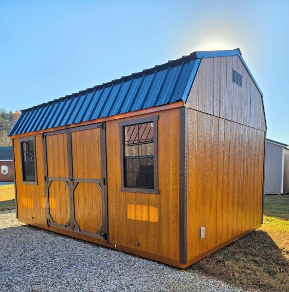 SAVE $294 OFF! - 10x16 LOFTED BARN W/ELECTRICAL - $5,601 OR $221 DOWN & $221/MO -NO CREDIT CHECK - FREE DELIVERY & BLOCKS (50 miles)