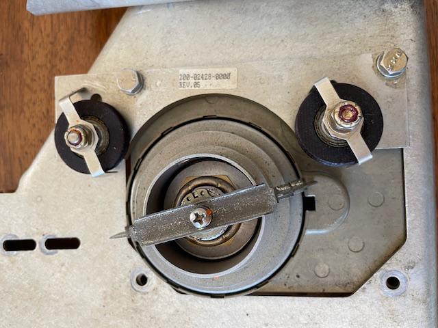 King KM 275 Autopilot TRIM Servo Mount With Allied Signal Attachment Bracketry. Used.