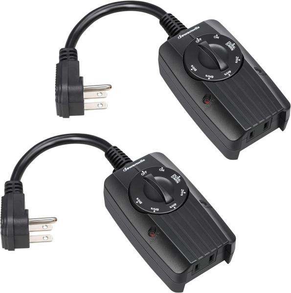 Outdoor Light Timer Dusk to Dawn