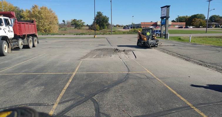 Parking Lot, Driveway & Roadway Asphalt Repair throughout South Dakota