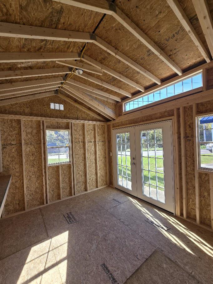 12X12 BLDG W/ELECTRICAL - TALL WALL & DORMER $7,375 - $291/MO - NO CREDIT CHECK - EVERYONE APPROVED - FREE DELIVERY & BLOCKS (50mi)