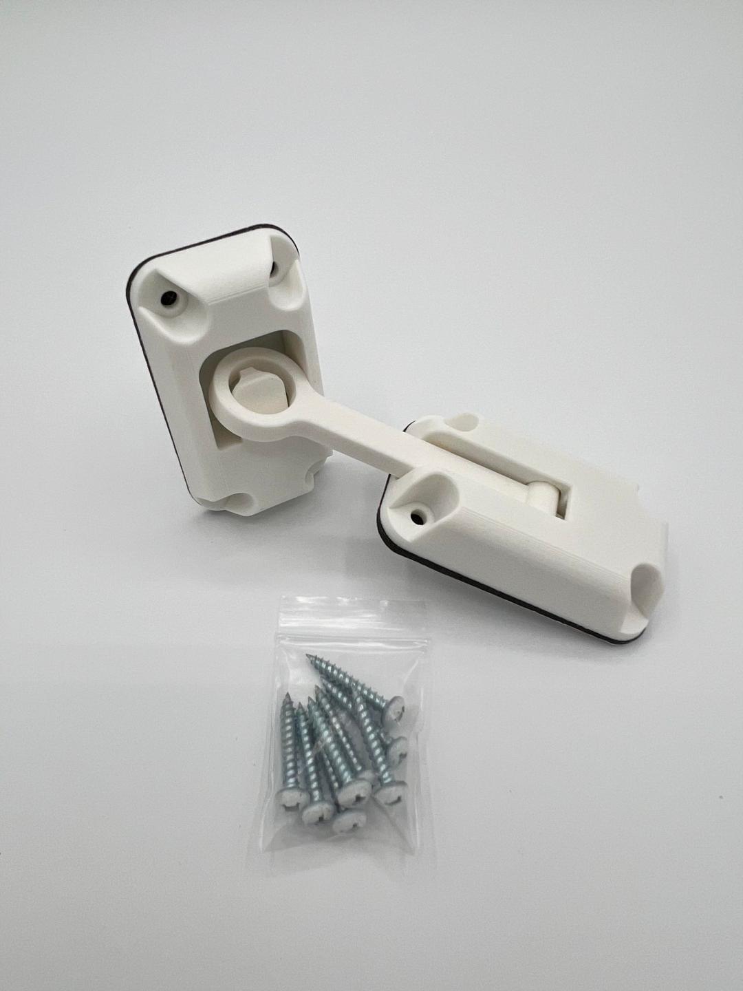 Ring Latch 3" White