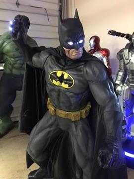 DC Comics Batman Comic Book Version with Light Up Eyes and Bat-A-Rang