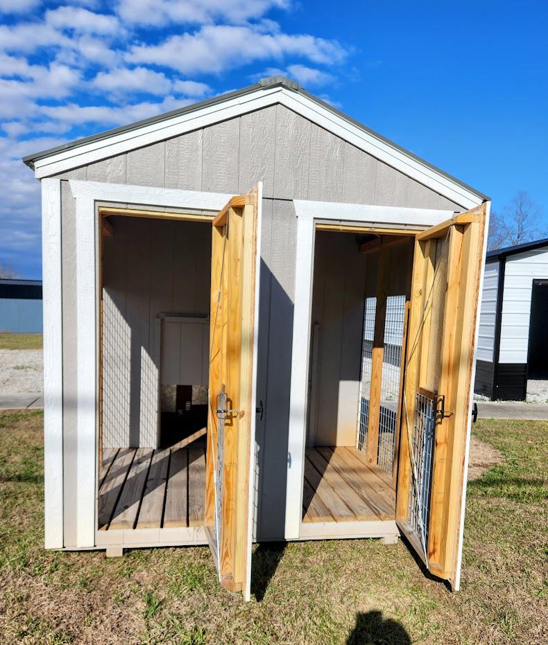 SAVE 25% OFF on this 8x12 PRESIDENTIAL DOG KENNEL - THATS $1,345 OFF!!