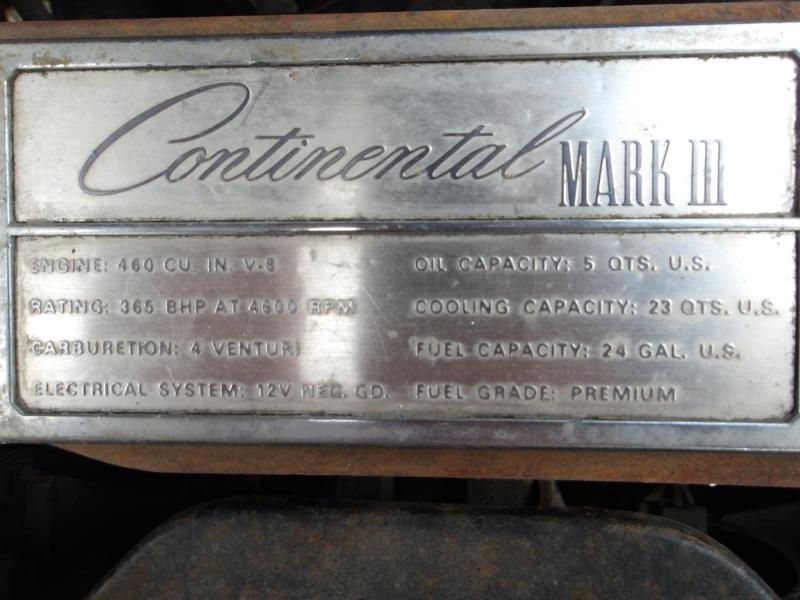 A19 - 1969 Lincoln Continental Mark III