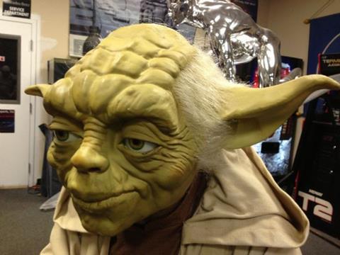 Life Size Star Wars Yoda STAND NOT INCLUDED