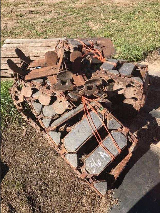Rubber Padded Skid Steer Tracks - Lot # 119