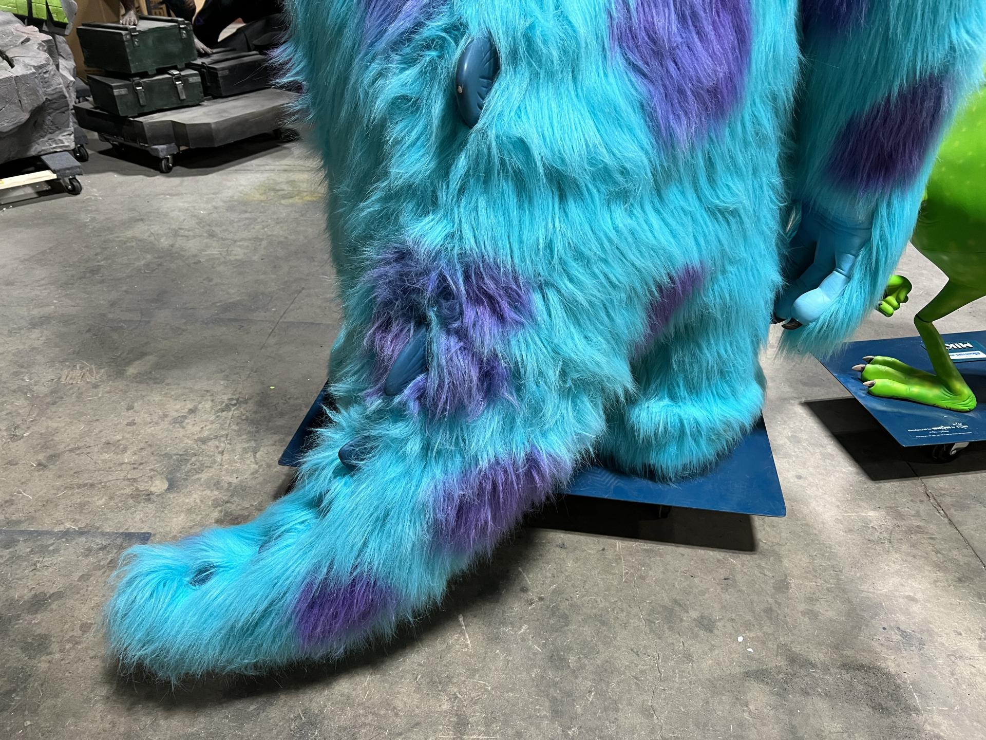 Life Size Monsters Inc Sulley, Mike and Boo