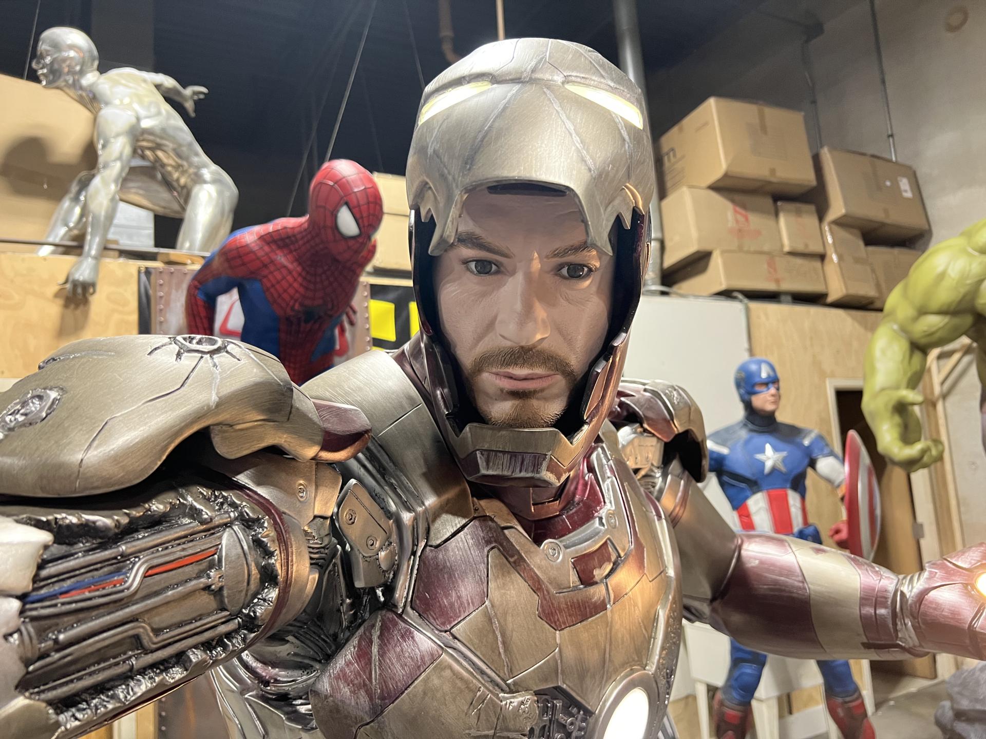 Marvel Ironman 3 Battlefield Edition with LED Lights