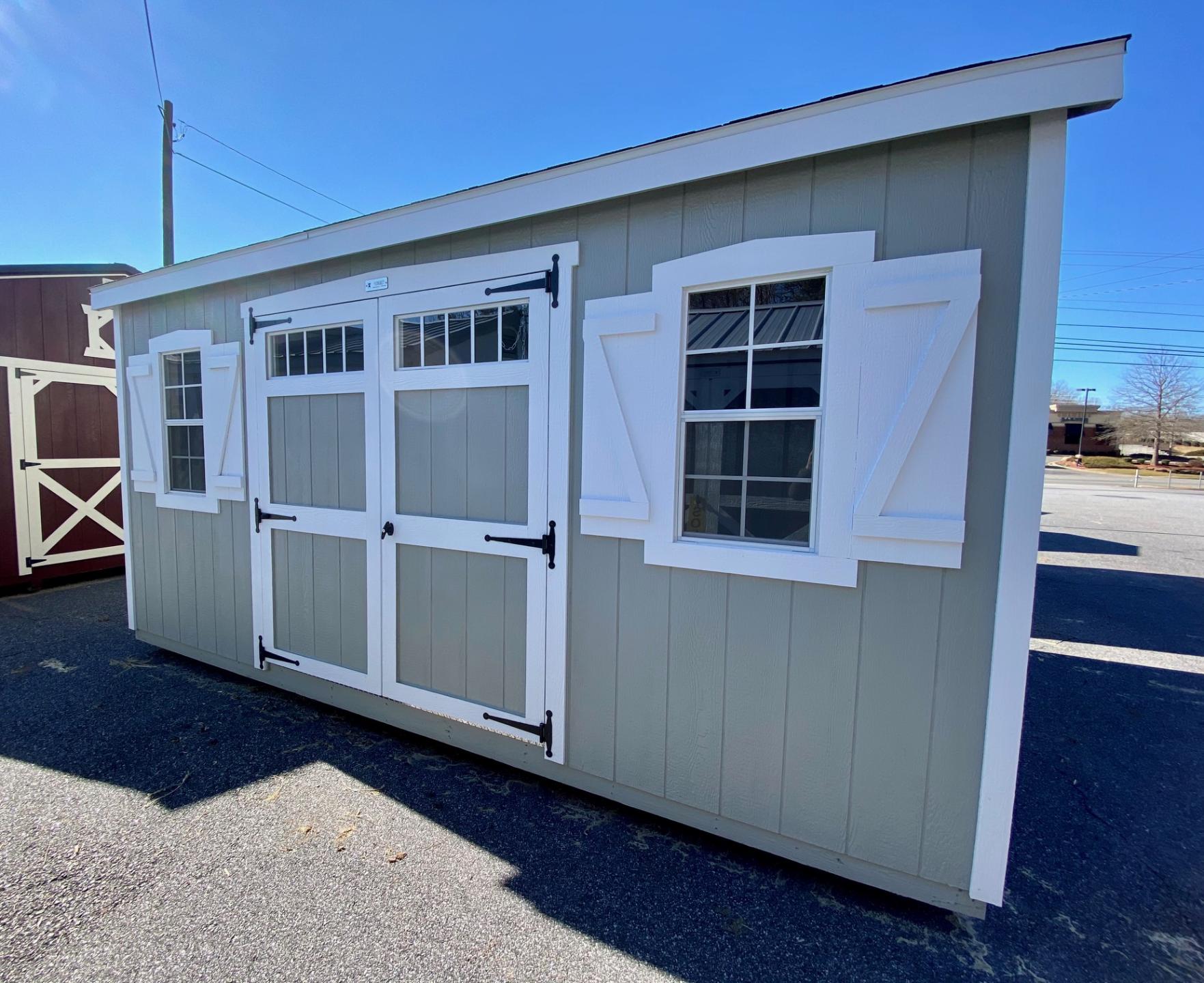 MORGANTON: 12X16 SOUTHERN CLASSIC w/ Cupola & Weathervane