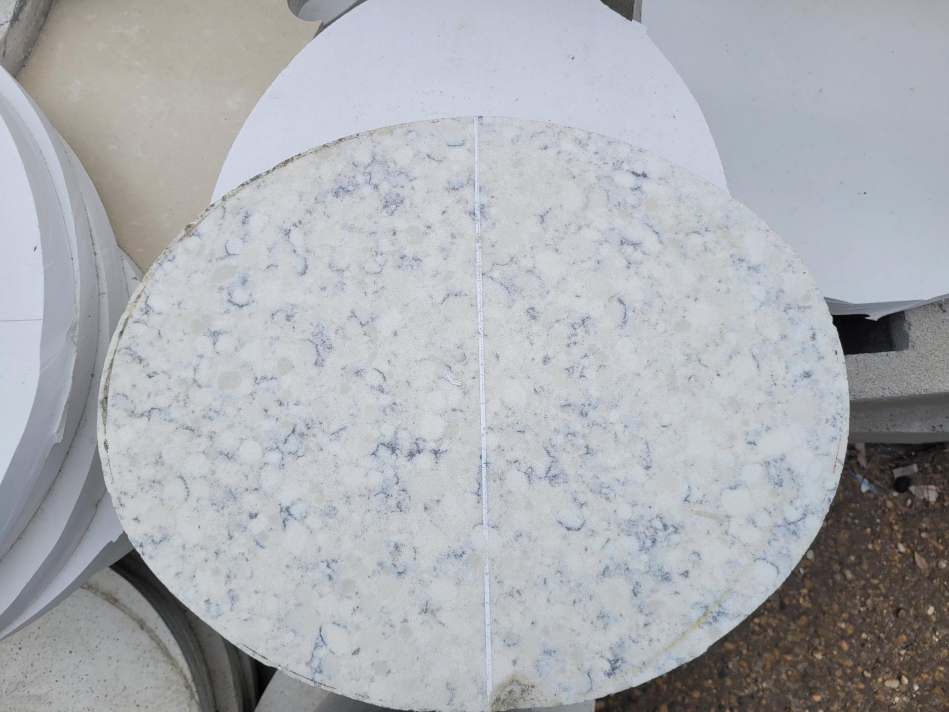 Oval Quartz or Granite stone