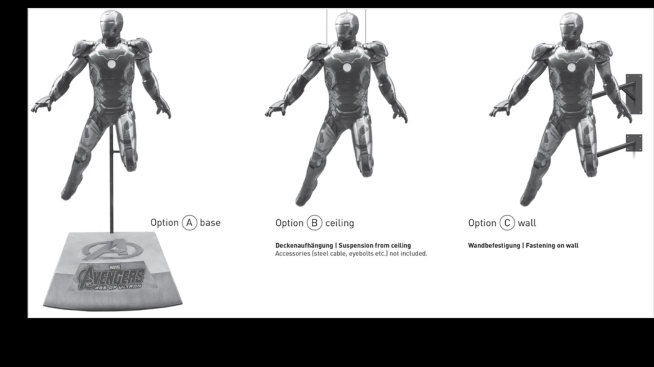 Marvel Age of Ultron Hovering Ironman