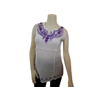 Embroidered Top.