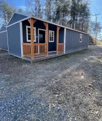 14x40 Corner Porch Cabin