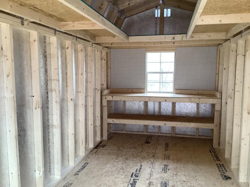 8x16 U-Loft Barn