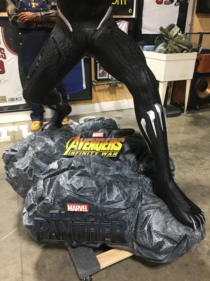 Life Size Marvel Black Panther