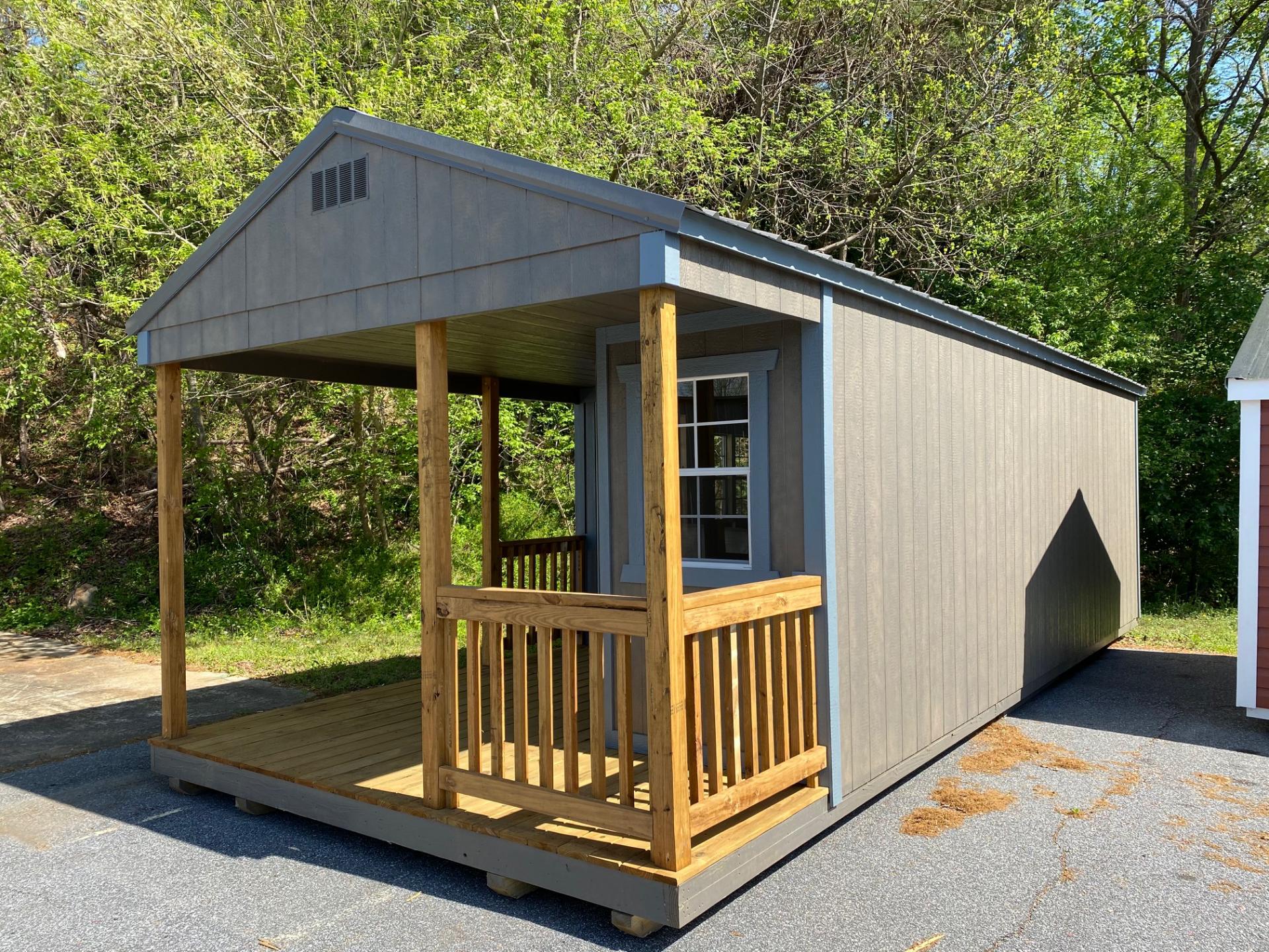 MORGANTON: 12x28 Utility with porch package