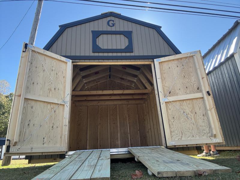 10x12 Lofted Barn w/ Ramps!