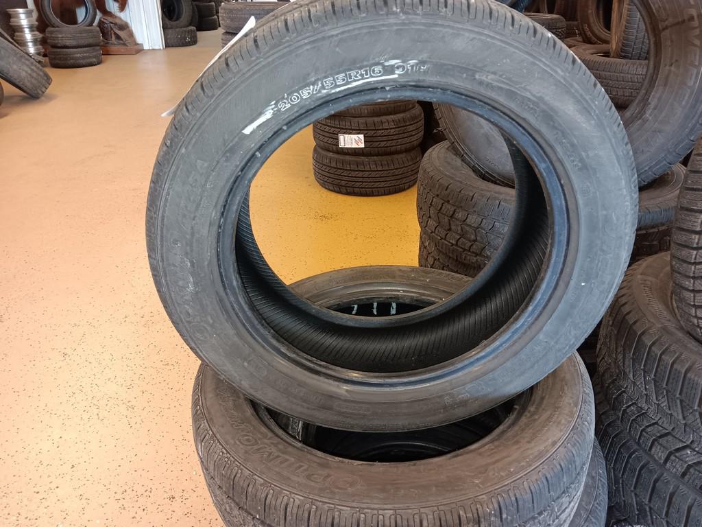 205/55R16 Hankook Optimo H725A Tires Set of 4