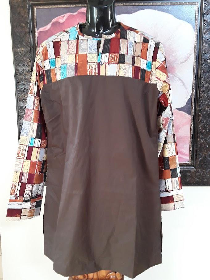 Classy Geometric Men's Shirt