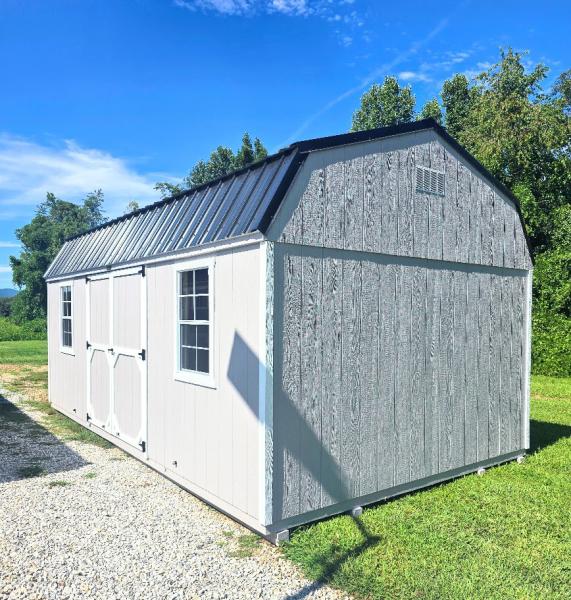 🔥SAVE $796 - 12x20 LOFTED BARN -  $7,171 or $283 DOWN & $283/MO - NO CREDIT CHECK - FREE DELIVERY & BLOCKS (50 miles)