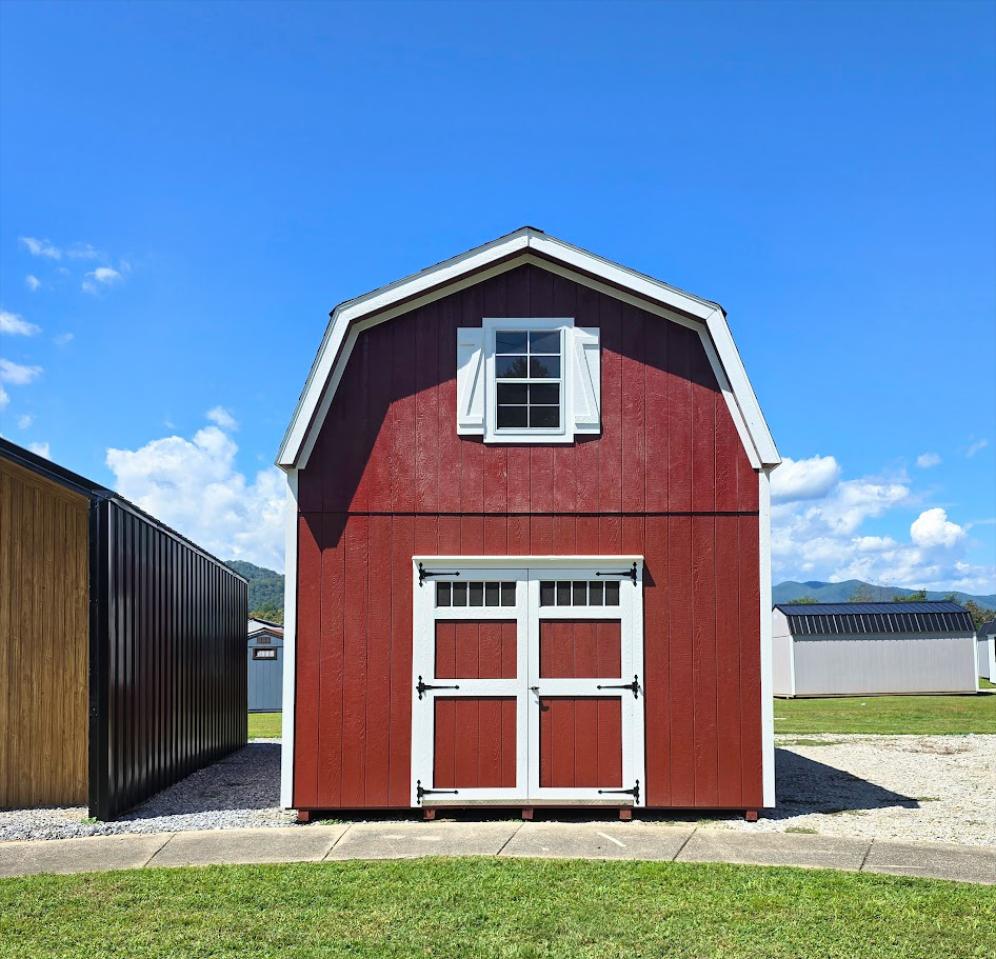 14x28 TRUE 2-STORY BARN! - ONLY $23,281 + tax - FINANCE OPTIONS UP TO 120 MONTHS! - FREE DELIVERY UP TO 50-MILES!