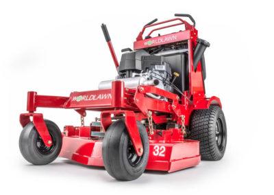 Worldlawn venom 32" stand on mower