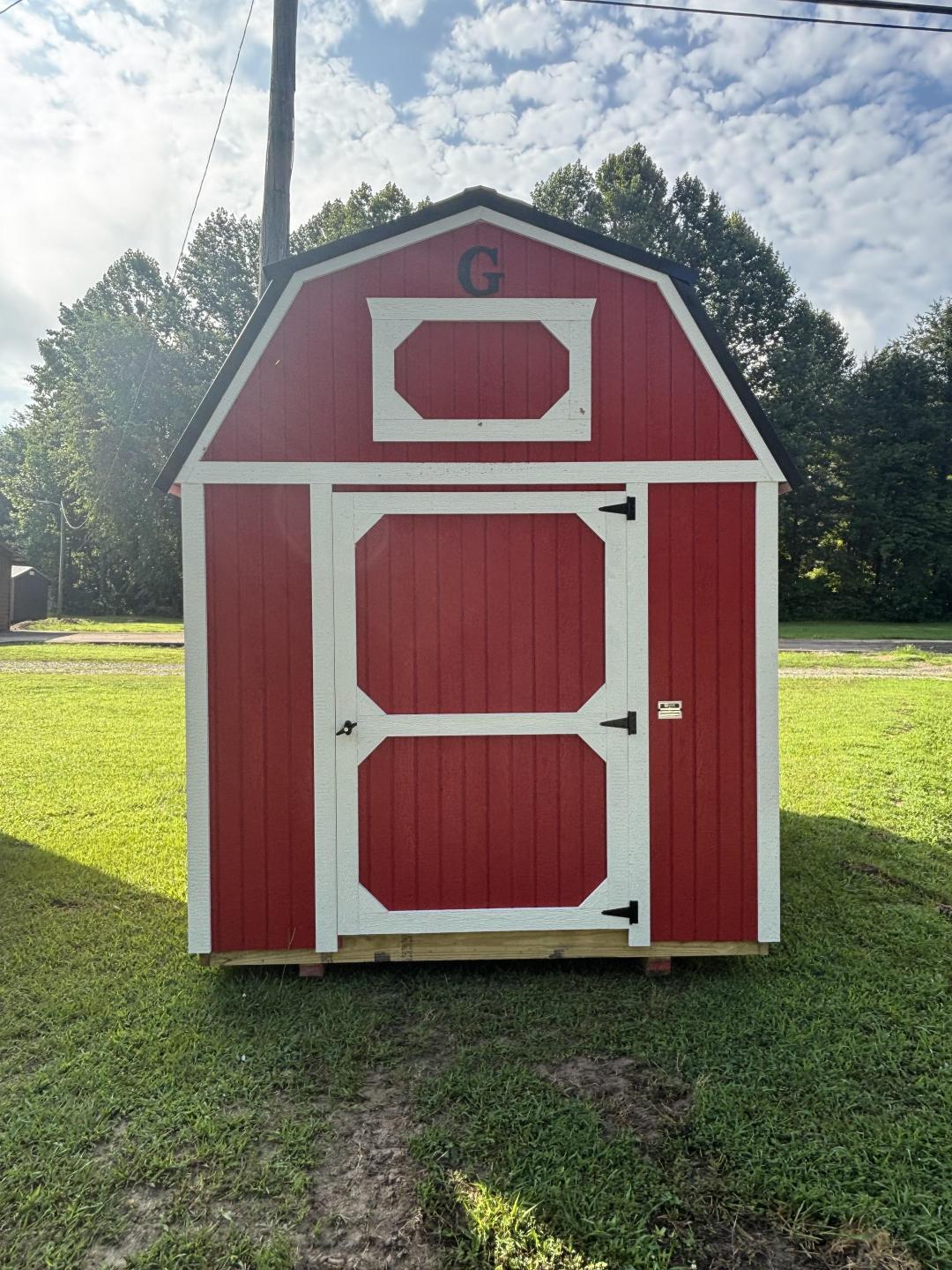 8x12 Lofted Barn