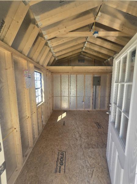 🔥SAVE $1,285 - 10X16 BARN PORCH & ELECTRICAL PACKAGE - ONLY  $7,284  $287 DOWN & $287/Mo - NO CREDIT CHECK  - FREE DELIVERY & BLOCKS (50 Miles)