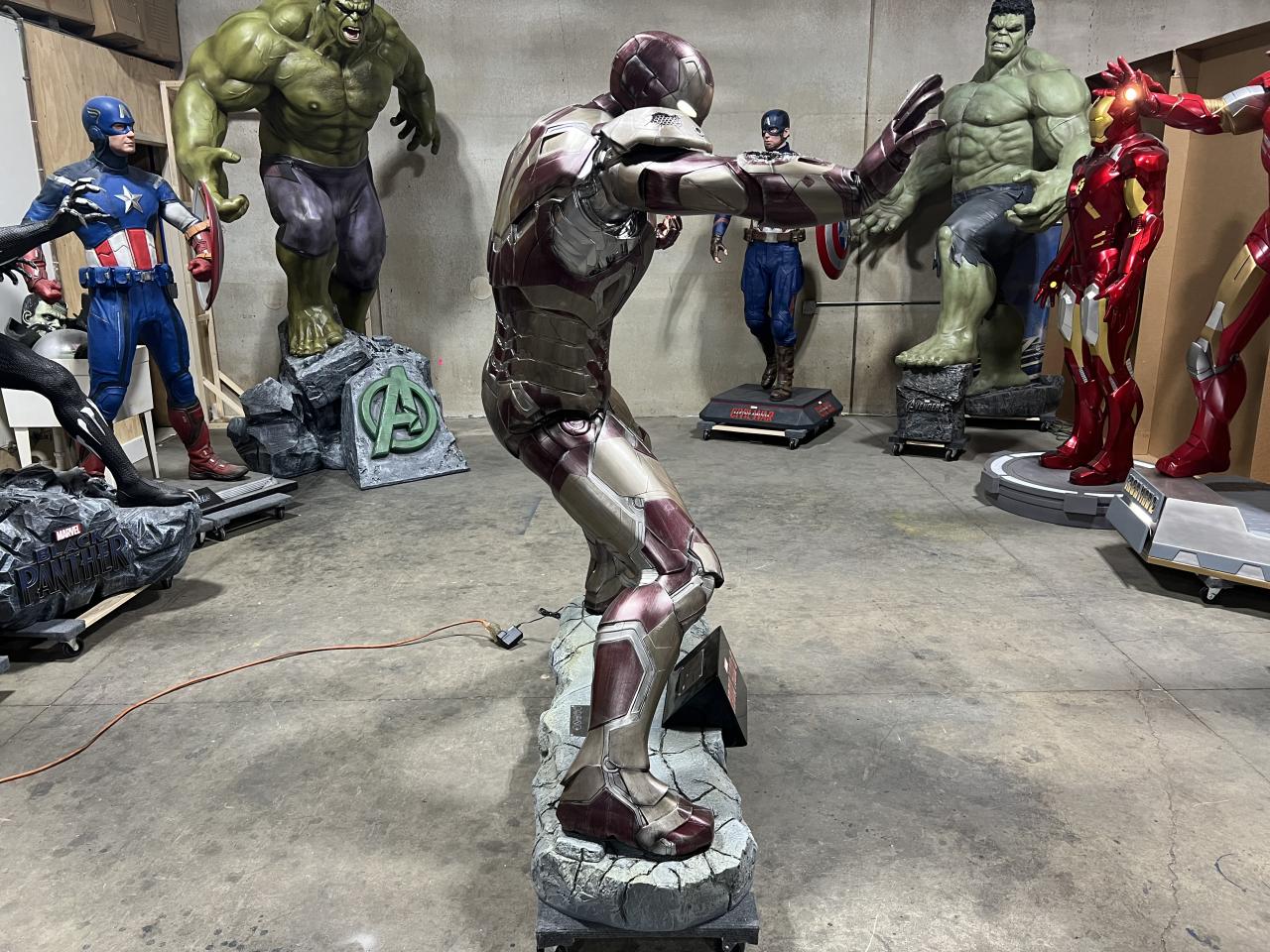 Marvel Ironman 3 Battlefield Edition with LED Lights