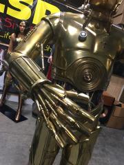 Sideshow Version 1 Star Wars C3P0 with Lights and Sound