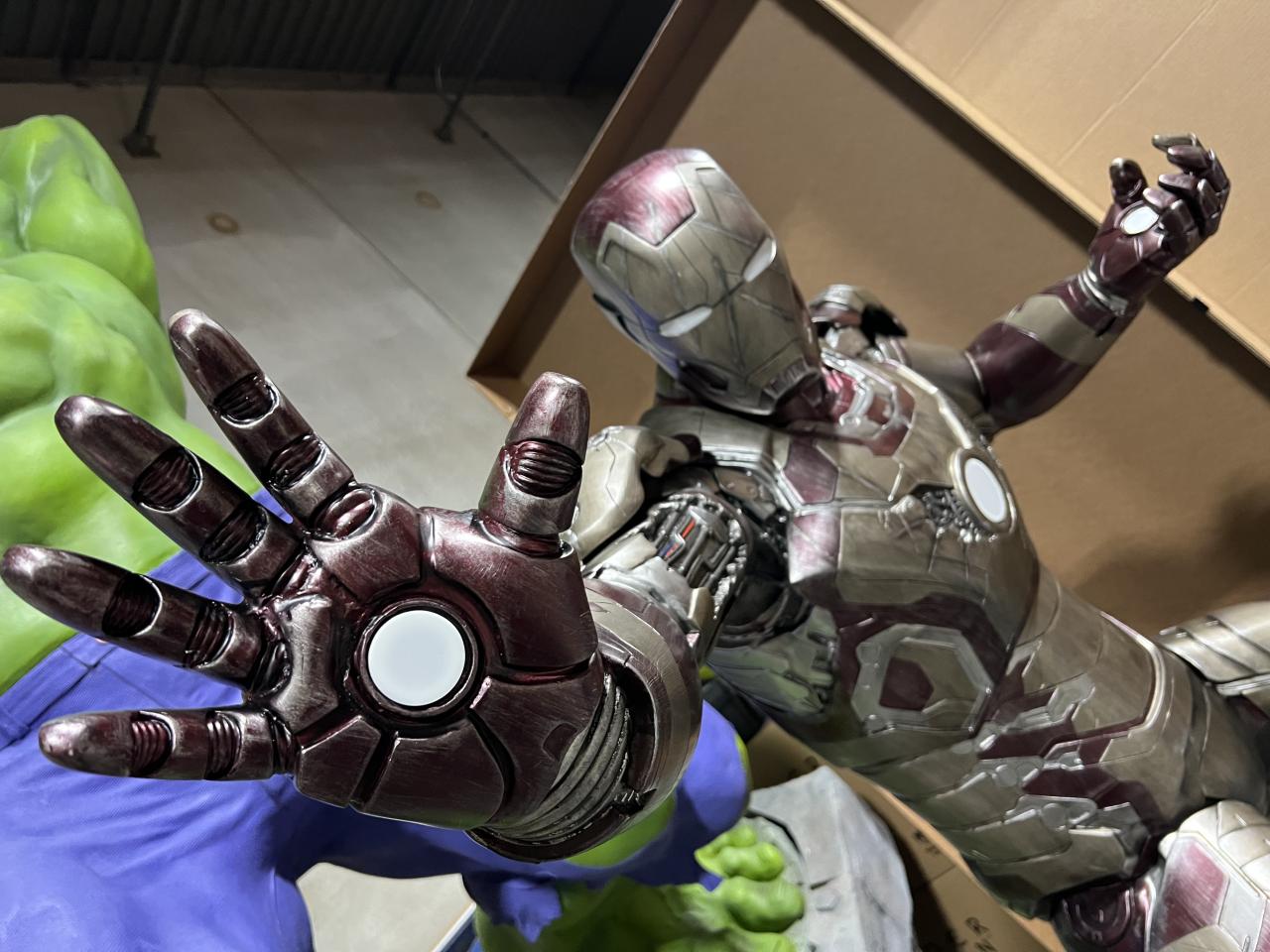 Marvel Ironman 3 Battlefield Edition with LED Lights