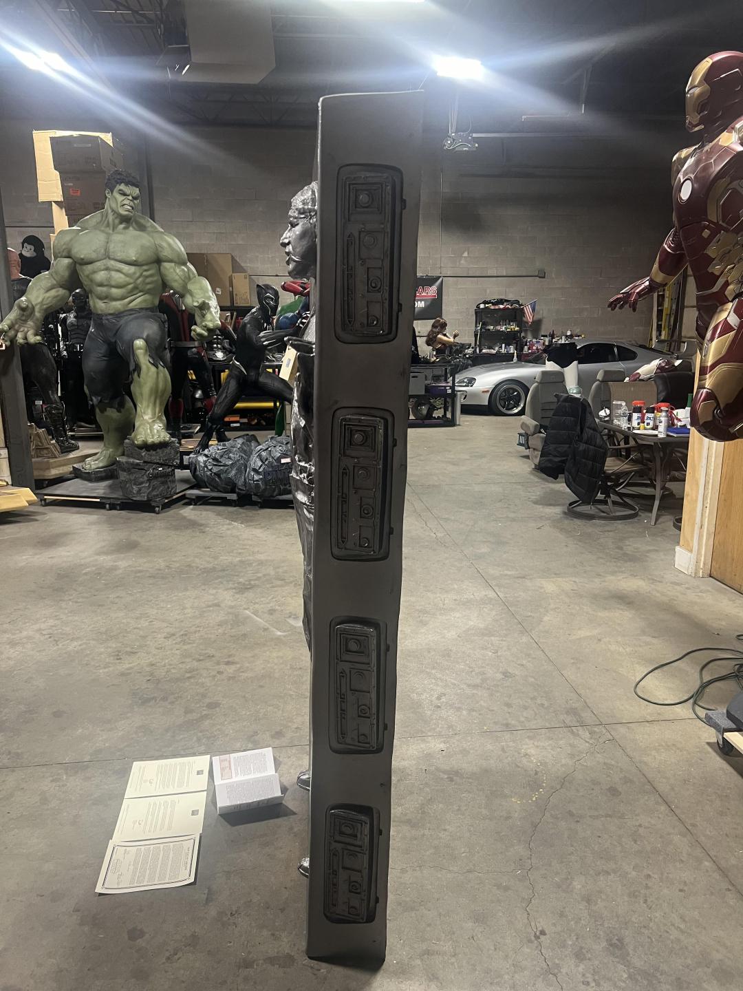 Life Size Han Solo in Carbonite Illusive Concepts