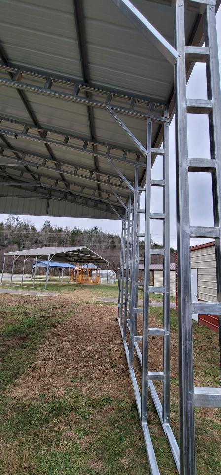 20% OFF - COMMERCIAL STRUCTURE 40X20X12 - LADDER LEGS & RAFTERS - ONLY $12,003 PLUS TAX