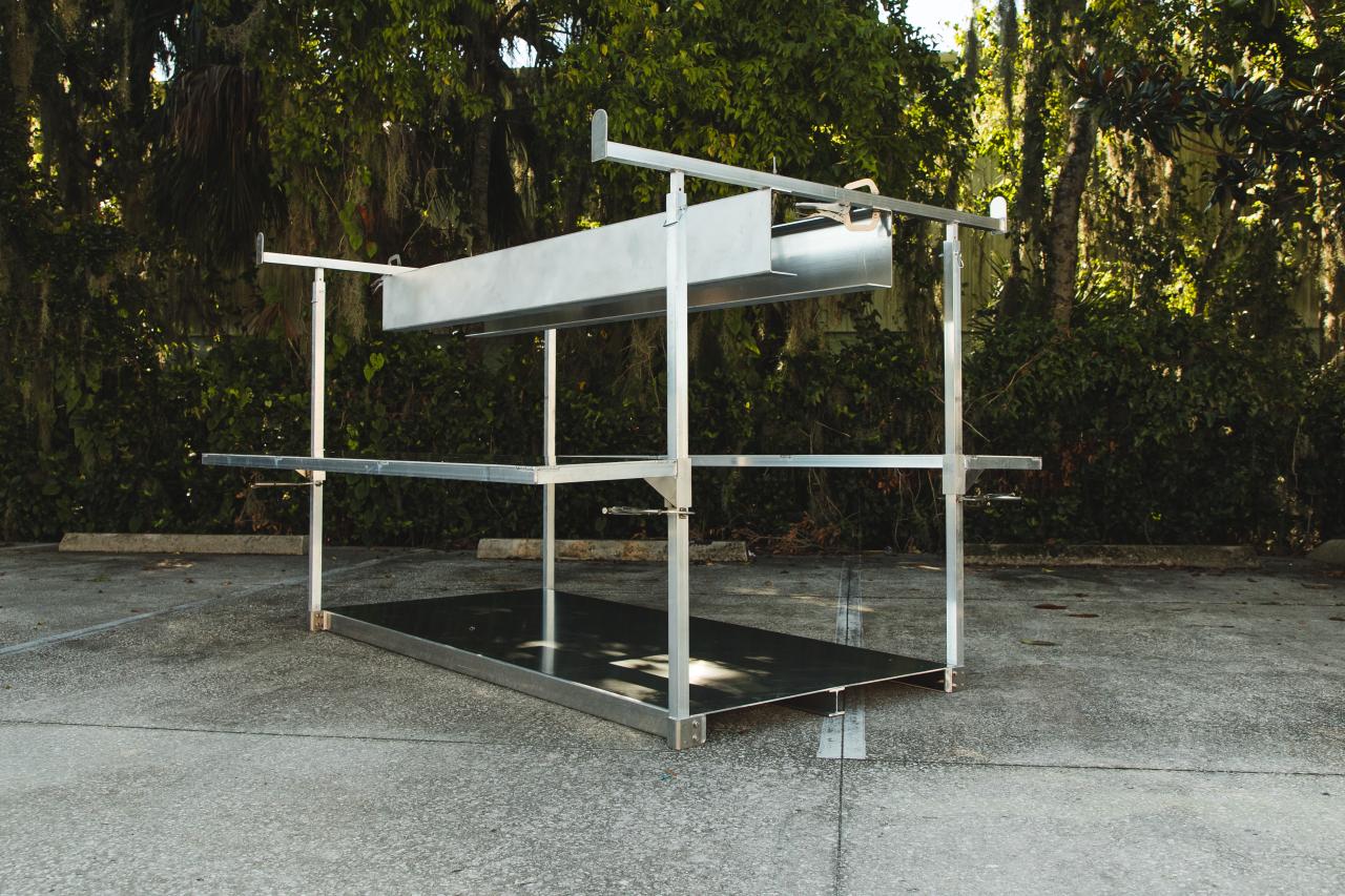 8’ Pressure Washing Skid