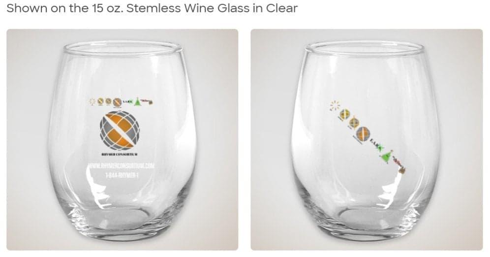 Stemless Wine Glass