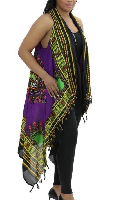 Dashiki Print Sarong