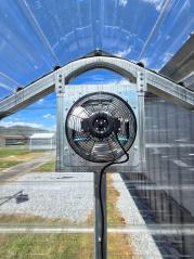 5x8 GREENHOUSE - FAN - WATERING SYSTEM - 2 1'x4' SHELVES - NO CREDIT CHECK - EVERYONE APPROVED