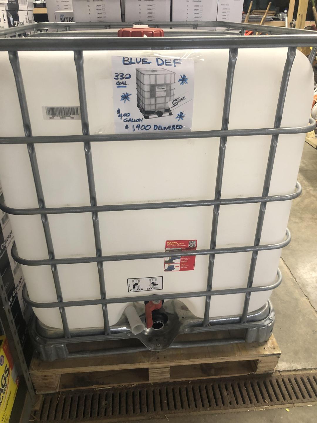 Blue DEF : 330 Gallon
