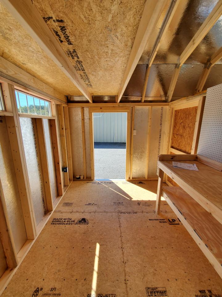Morganton - 12x20 Lofted Barn Handyman Package W/ Electrical