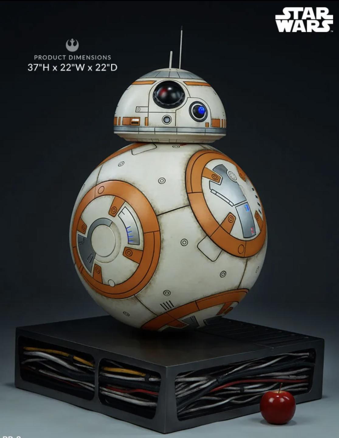 Star Wars Sideshow The Force Awakens BB-8 with Lights and Sound