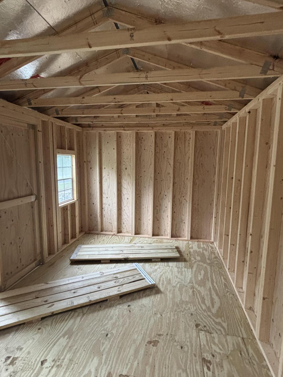 10x16 Garden Shed w/ Ramps