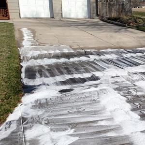 DRIVEWAY, SIDEWALK, AND CURB CONCRETE CLEANING