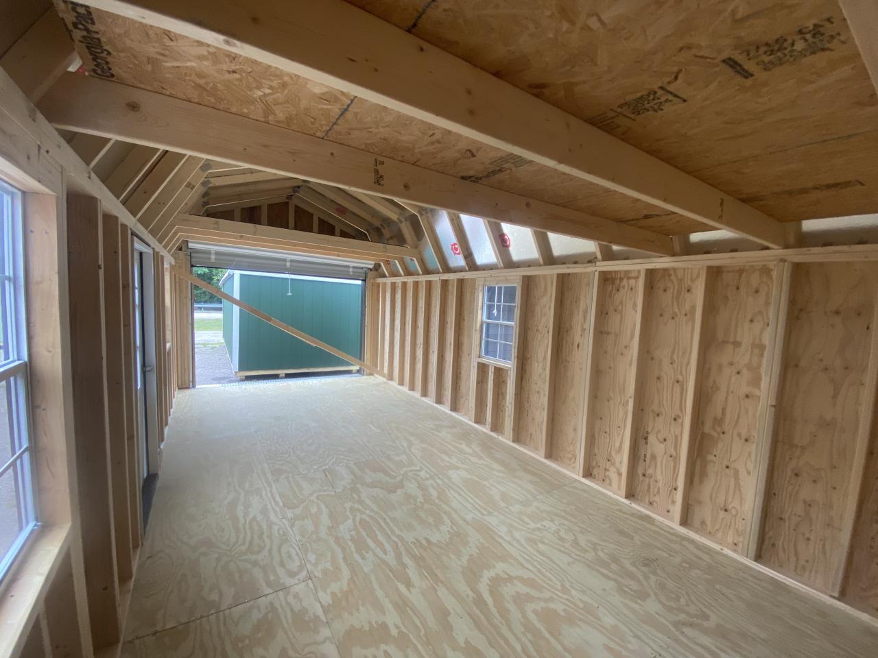 12x24 Lofted Barn Garage