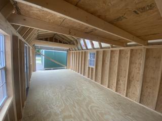 12x24 Lofted Barn Garage